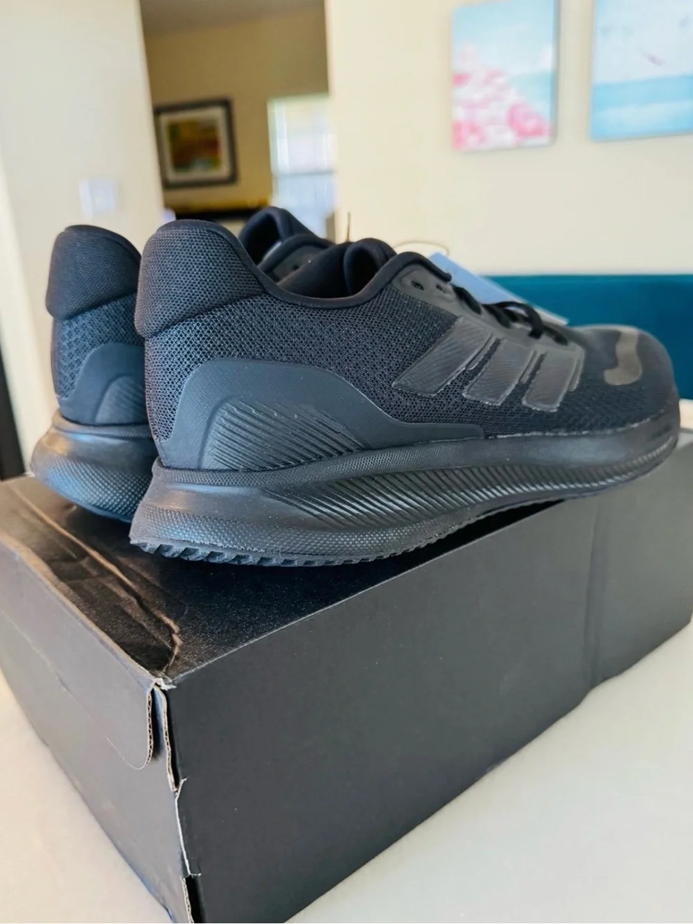 ADIDAS Runfalcon 5.0 Athletic Shoes Men’s Size 8 $70 NEW IN BOX